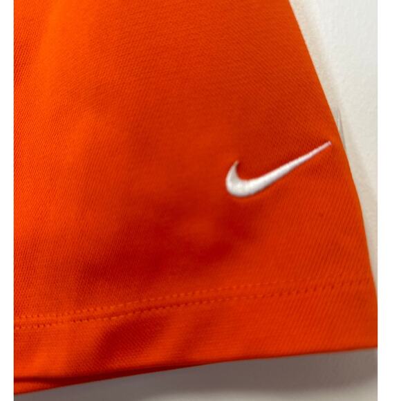 Nike Golf Dri-Fit Orange Clemson Basketball Polo Size L - Picture 5 of 7